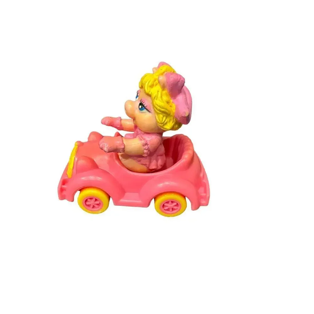 1986 Muppet Babies McDonald's Happy Meal #3 Miss Piggy with Car